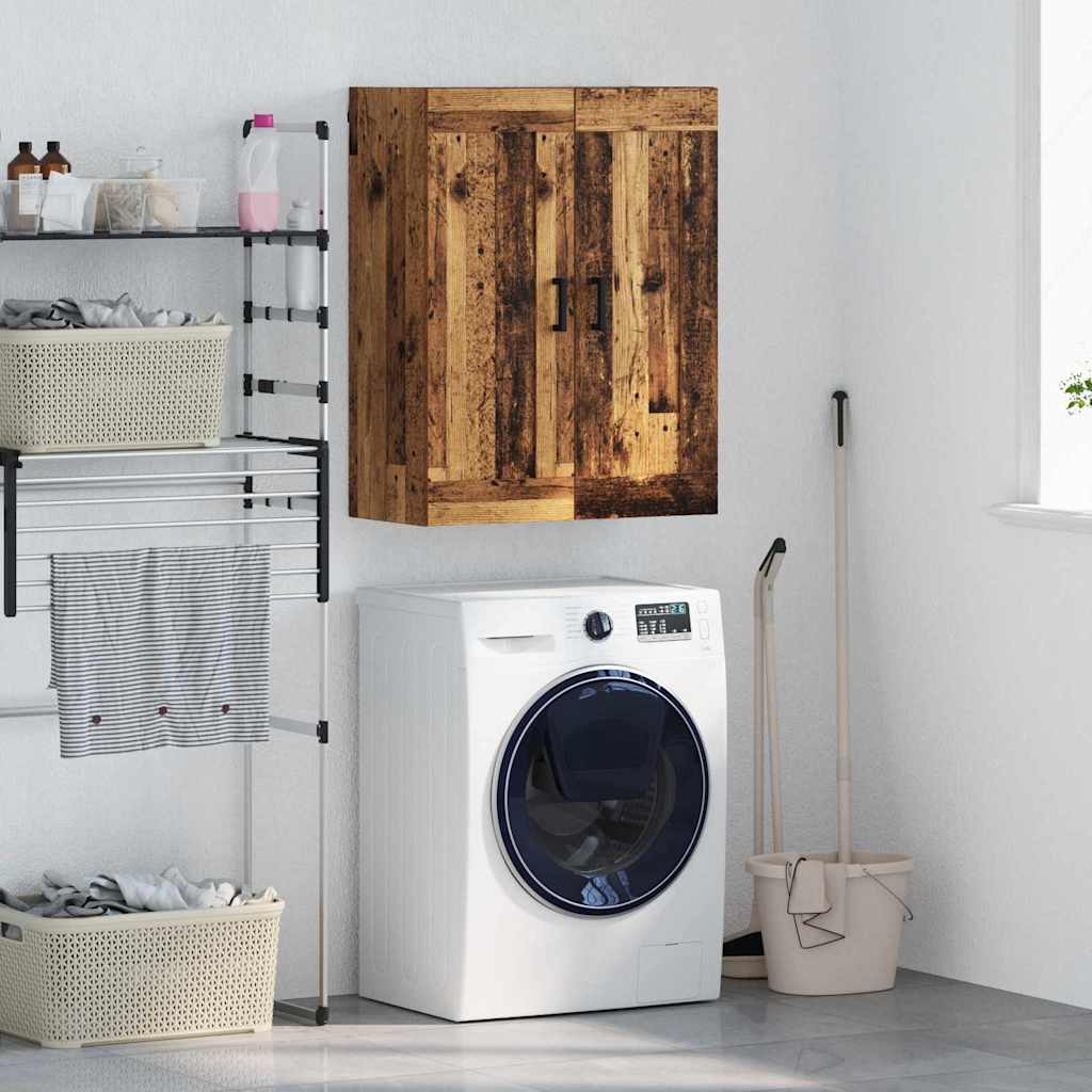 Bufete și comode - Dulap montat pe perete Lemn Vechi 69,5 x 34 x 90 cm