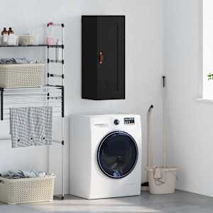 Stenska omara Črna Orehovina 34,5 x 34 x 90 cm Konstruiran les