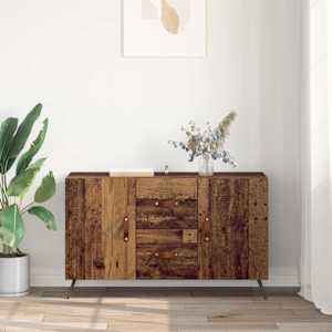Servírovací skříň Staré dřevo 100 x 36 x 60 cm kompozitní dřevo - obrázek 4