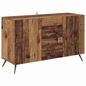 Servírovací skříň Staré dřevo 100 x 36 x 60 cm kompozitní dřevo - obrázek 2