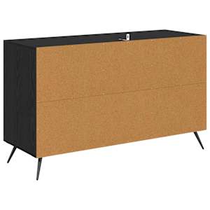 Servírovací skříň Černý dub 100 x 36 x 60 cm kompozitní dřevo - obrázek 8
