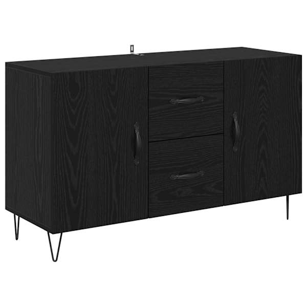 vidaXL K&otilde;ide Must tamm 100 x 36 x 60 cm Tehispuit