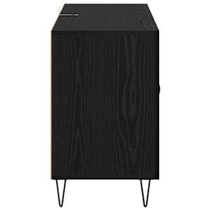 Servírovací skříň Černý dub 100 x 36 x 60 cm kompozitní dřevo - obrázek 7