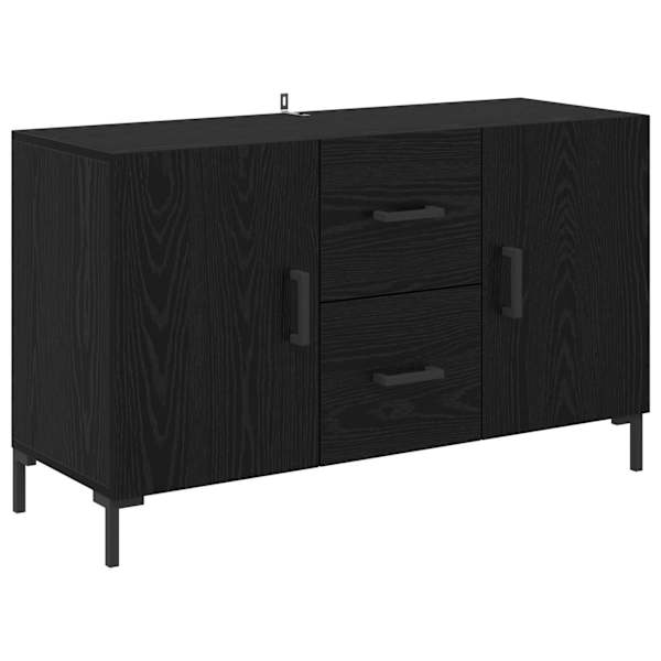 vidaXL K&otilde;ide Must tamm 100 x 36 x 60 cm Tehispuit