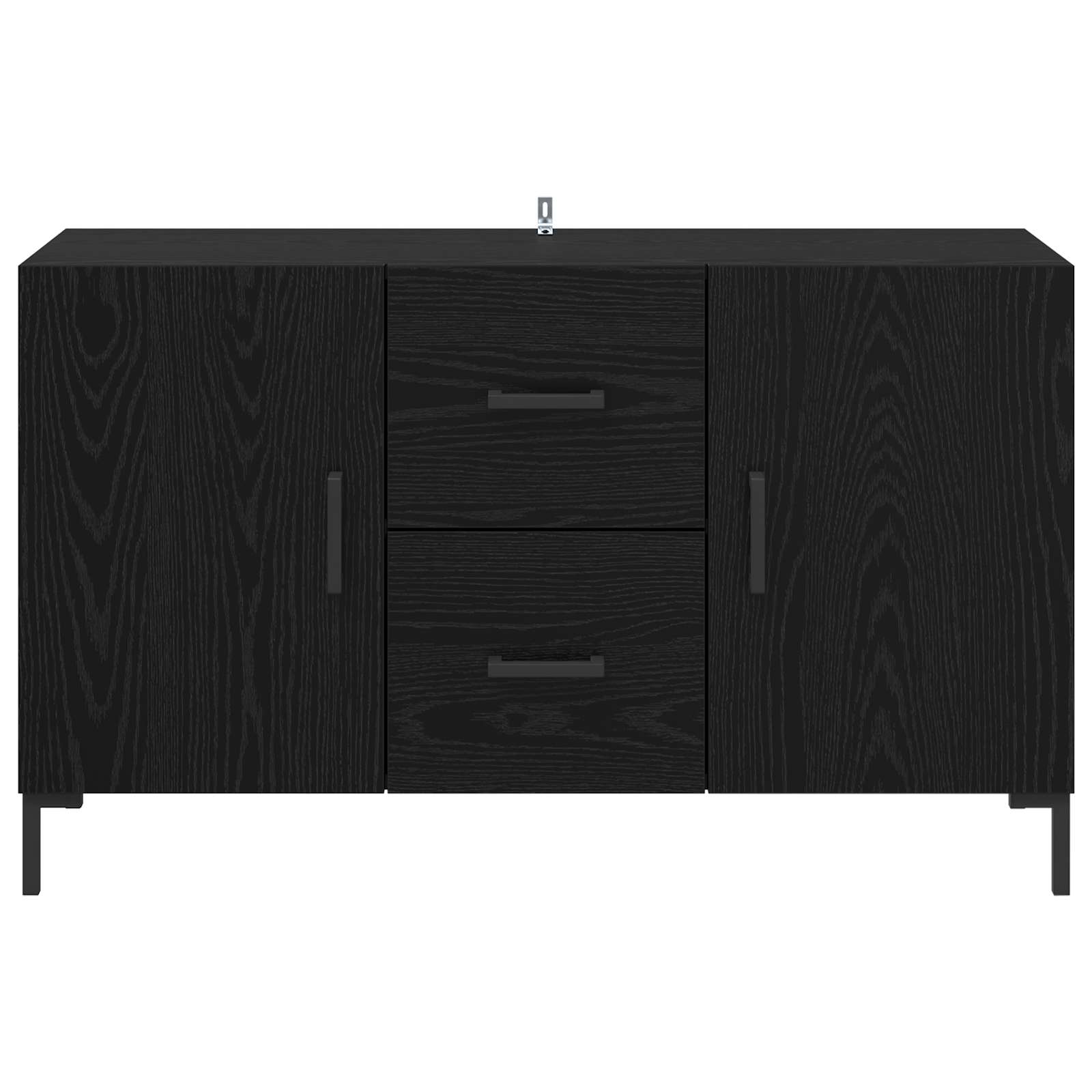 Strani šal Črna Orehovina 100 x 36 x 60 cm Konstruiran les - slika 6