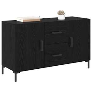 Servírovací skříň Černý dub 100 x 36 x 60 cm kompozitní dřevo - obrázek 3