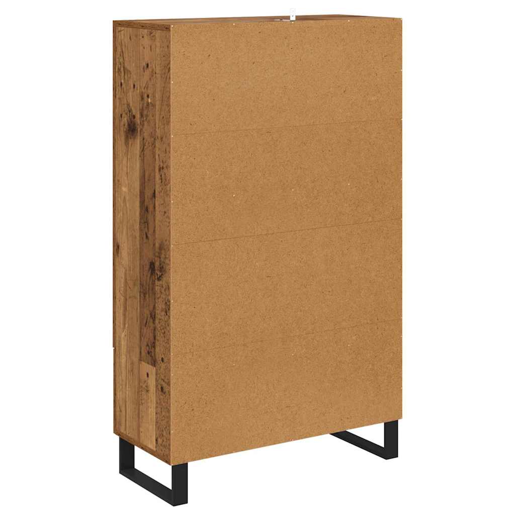 Kõrgushein sahtliga Vana puit 69,5 x 30 x 115 cm Tehispuit - Image 8