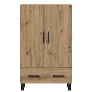 Vysoký bufet Artisanový dub 69,5 x 30 x 115 cm kompozitní dřevo - obrázek 6
