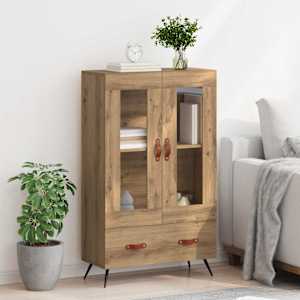 Vysoký bufet se zásuvkou Artisanový dub 69,5 x 31 x 115 cm - obrázek 4
