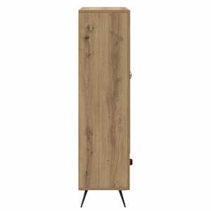 Vysoký bufet se zásuvkou Artisanový dub 69,5 x 31 x 115 cm - obrázek 7