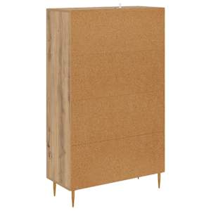 Vysoký bufet se zásuvkou Artisanový dub 69,5 x 31 x 115 cm - obrázek 8