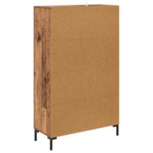 Vysoký bufet Staré dřevo 69,5 x 31 x 115 cm kompozitní dřevo - obrázek 8