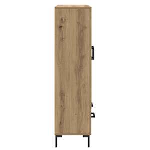 Vysoký bufet Artisanový dub 69,5 x 31 x 115 cm kompozitní dřevo - obrázek 7