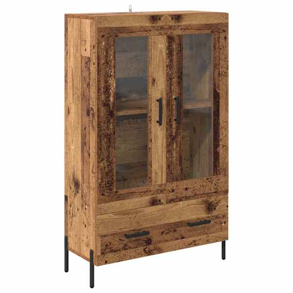 vidaXL K&otilde;rgushein CORONA Vana puit 69,5 x 31 x 115 cm Tehispuit