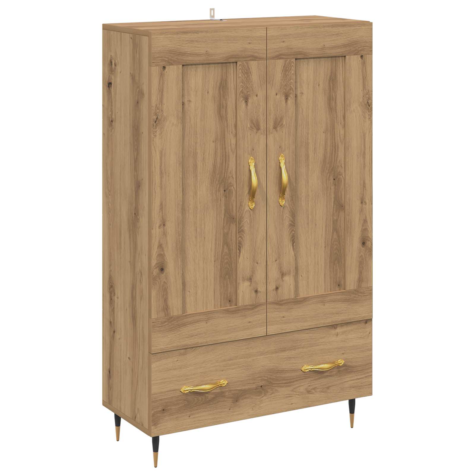 Thumbnail - vidaXL Highboard Artisan-Eiche 69,5 x 31 x 115 cm Holzwerkstoff