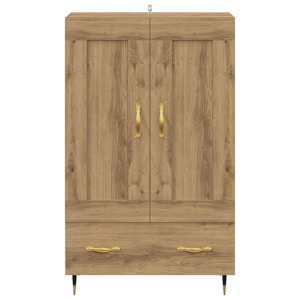 Vysoký bufet Artisanový dub 69,5 x 31 x 115 cm kompozitní dřevo - obrázek 6