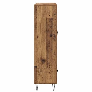 Vysoký bufet Staré dřevo 69,5 x 31 x 115 cm kompozitní dřevo - obrázek 7