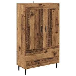 Vysoký bufet Staré dřevo 69,5 x 31 x 115 cm kompozitní dřevo - obrázek 2