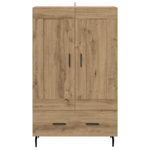 Vysoký bufet Artisanový dub 69,5 x 31 x 115 cm kompozitní dřevo - obrázek 6