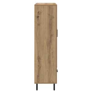 Vysoký bufet Artisanový dub 69,5 x 31 x 115 cm kompozitní dřevo - obrázek 7