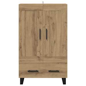 Vysoký bufet Artisanový dub 69,5 x 31 x 115 cm kompozitní dřevo - obrázek 6