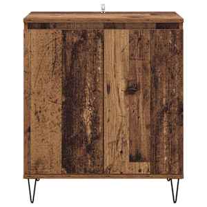 Servírovací skříň Staré dřevo 60 x 35 x 70 cm kompozitní dřevo - obrázek 6