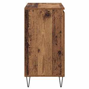 Servírovací skříň Staré dřevo 60 x 35 x 70 cm kompozitní dřevo - obrázek 7