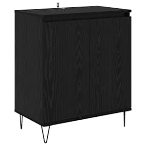 Servírovací skříň Černý dub 60 x 35 x 70 cm kompozitní dřevo - obrázek 2