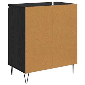 Servírovací skříň Černý dub 60 x 35 x 70 cm kompozitní dřevo - obrázek 8