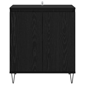 Servírovací skříň Černý dub 60 x 35 x 70 cm kompozitní dřevo - obrázek 6