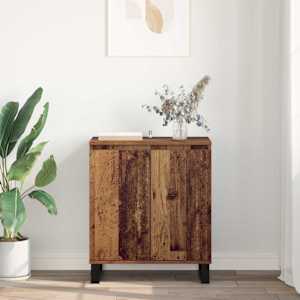 Servírovací skříň Staré dřevo 60 x 35 x 70 cm kompozitní dřevo - obrázek 4