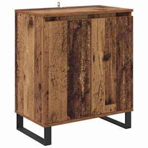 Servírovací skříň Staré dřevo 60 x 35 x 70 cm kompozitní dřevo - obrázek 2