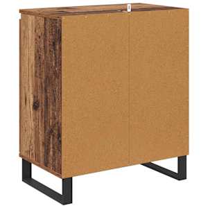 Servírovací skříň Staré dřevo 60 x 35 x 70 cm kompozitní dřevo - obrázek 8