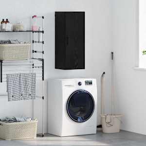 Stenska omara Črna Orehovina 34,5 x 34 x 90 cm Konstruiran les