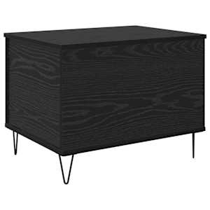 vidaXL Kohvilaud Must tamm 60 x 44,5 x 45 cm Tehispuit
