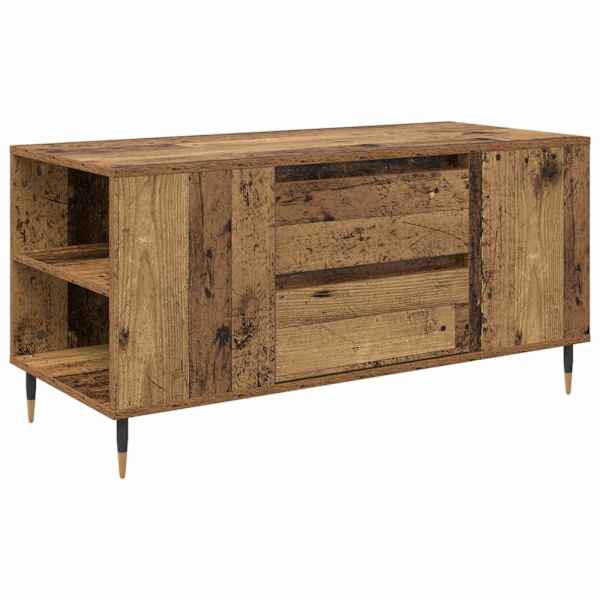 vidaXL Kohvilaud Vana puit 102 x 44,5 x 50 cm Tehispuit