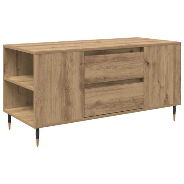 vidaXL Kohvilaud K&auml;sit&ouml;&ouml;puu 102 x 44,5 x 50 cm Tehispuit