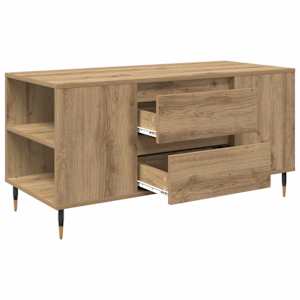 Konferenční stolek Artisanový dub 102 x 44,5 x 50 cm - obrázek 5