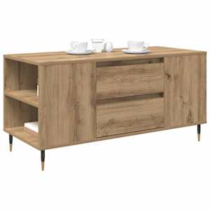 Konferenční stolek Artisanový dub 102 x 44,5 x 50 cm - obrázek 3