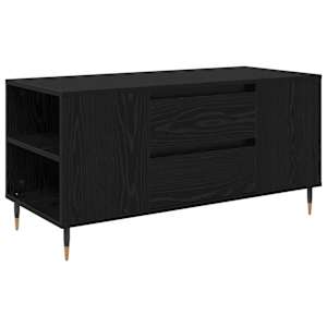 Konferenční stolek se zásuvkou Černý dub 102 x 44,5 x 50 cm - obrázek 2