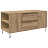 vidaXL Kohvilaud K&auml;sit&ouml;&ouml;puu 102 x 44,5 x 50 cm Tehispuit