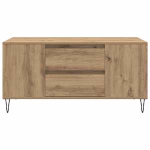 Konferenční stolek Artisanový dub 102 x 44,5 x 50 cm - obrázek 6