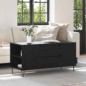 Klubska miza Črna Orehovina 102 x 44,5 x 50 cm Konstruiran les