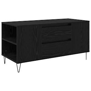 Konferenční stolek se zásuvkou Černý dub 102 x 44,5 x 50 cm - obrázek 2