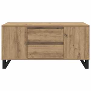 Konferenční stolek Artisanový dub 102 x 44,5 x 50 cm - obrázek 6
