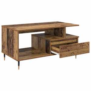 Konferenční stolek Staré dřevo 90 x 49 x 45 cm kompozitní dřevo - obrázek 5