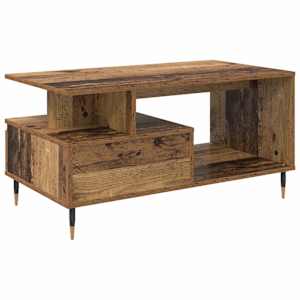 Konferenční stolek Staré dřevo 90 x 49 x 45 cm kompozitní dřevo - obrázek 8
