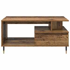 Konferenční stolek Staré dřevo 90 x 49 x 45 cm kompozitní dřevo - obrázek 6
