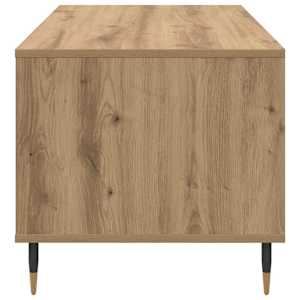 Konferenční stolek se zásuvkou Artisanový dub 90 x 49 x 45 cm - obrázek 7