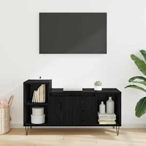 Televizní skříň Černý dub 100 x 35 x 55 cm kompozitní dřevo - obrázek 4